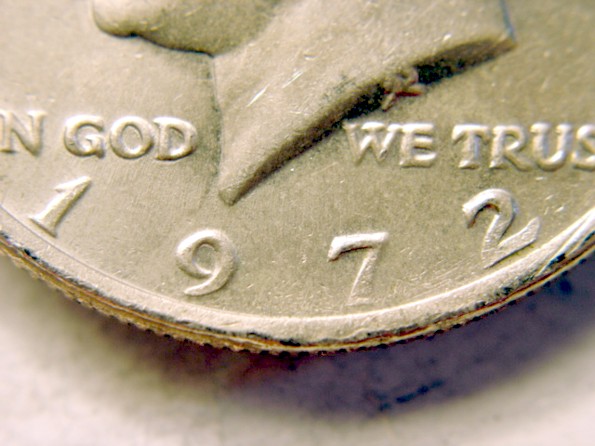 1972-P--Coneca1-Do-001-Kennedy-Half-Dollar--3RD-One-Found-!